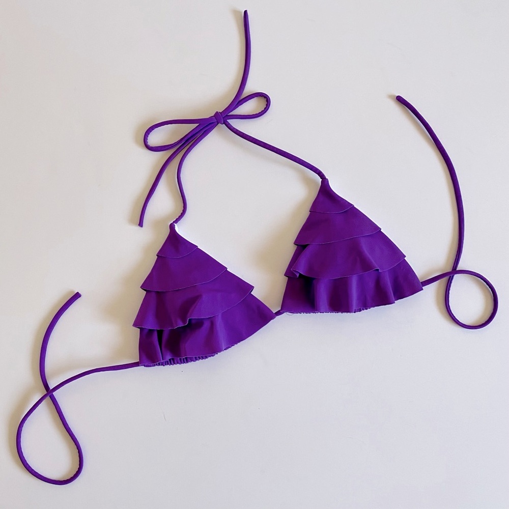 Victoria’s Secret Layered Ruffle Bikini Top